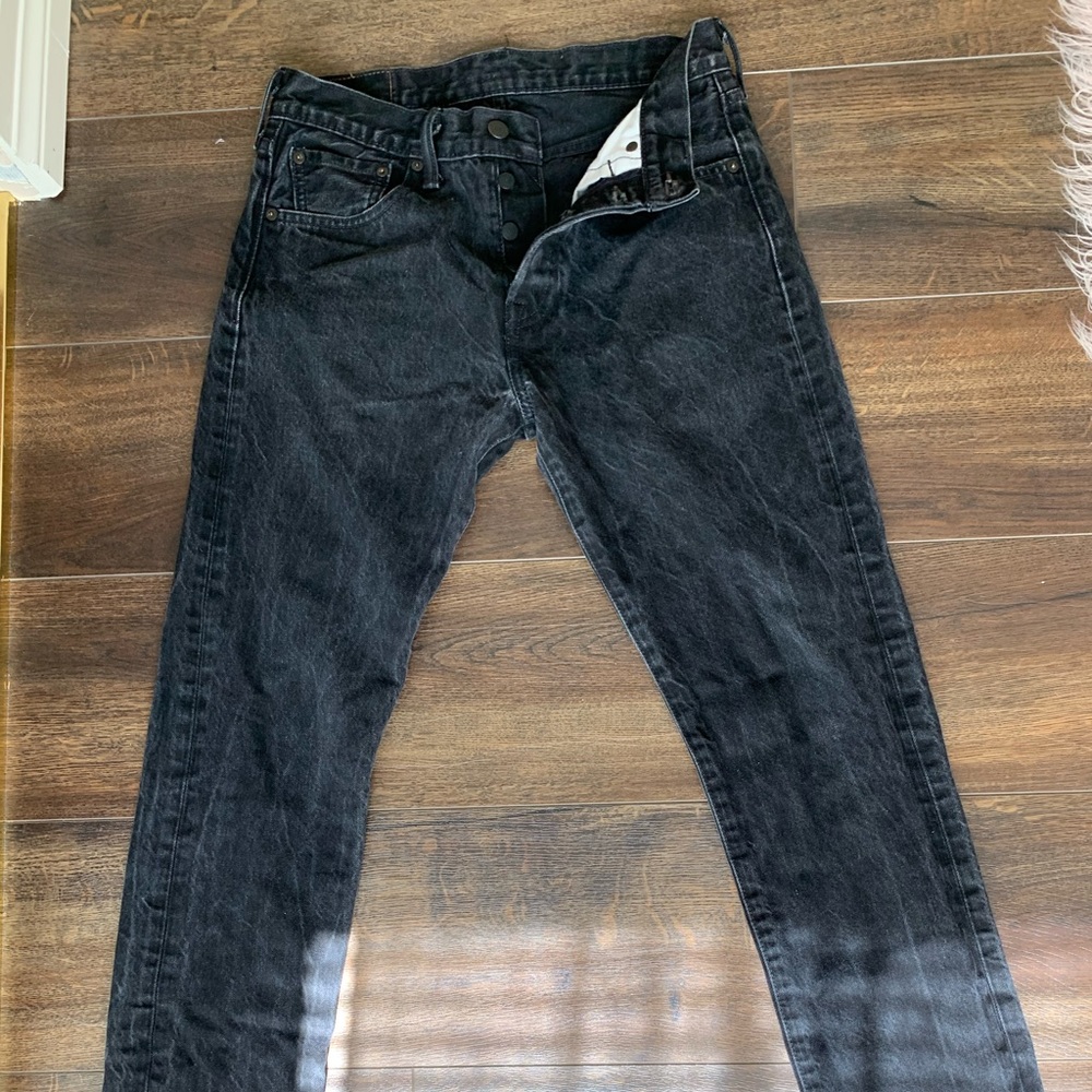 501 Black Levi jeans